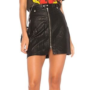 Blank NYC Sweet Talker Vegan Faux Leather Skirt 25
